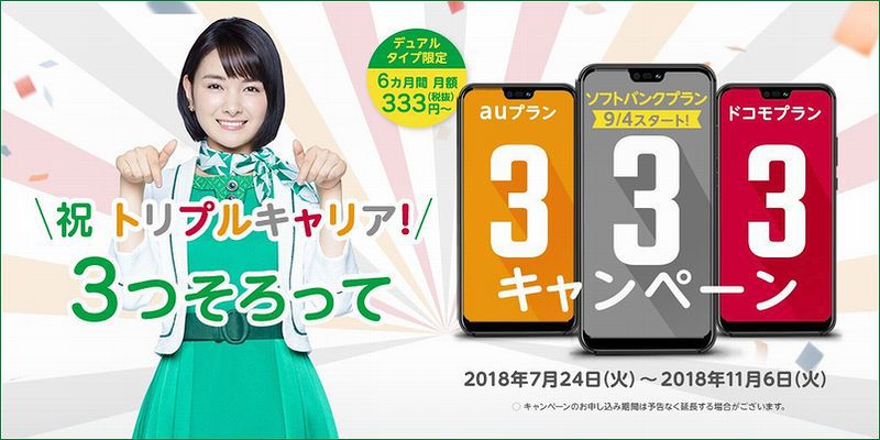 マイネオのキャンペーン